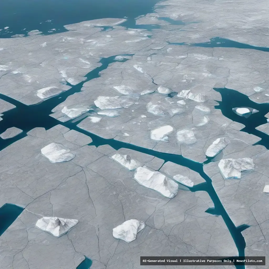 Greenland floating ice loss