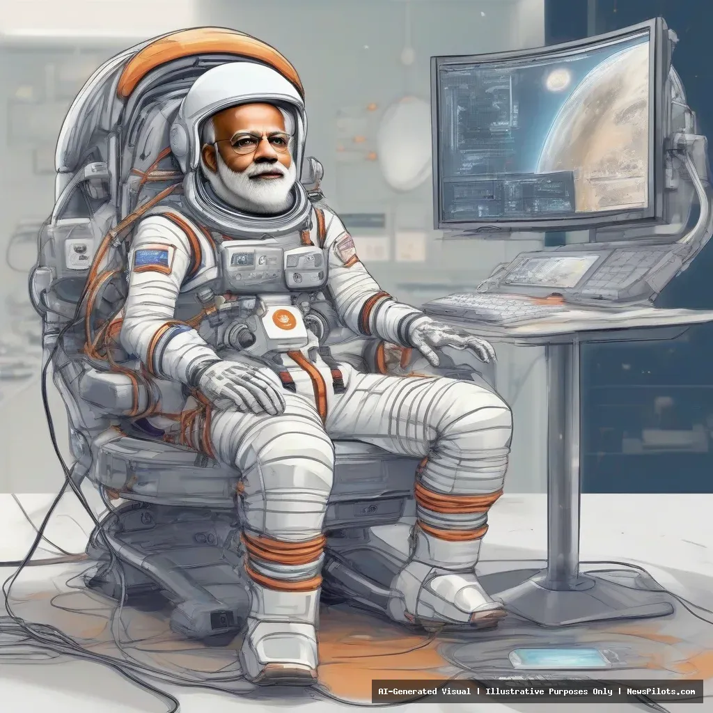 National Space Day: PM Modi ने नई तकनीक बनाने पर Gen Z की तारीफ की, ISRO चीफ ने 8 व्हीकल लॉन्च का बताया प्लान
