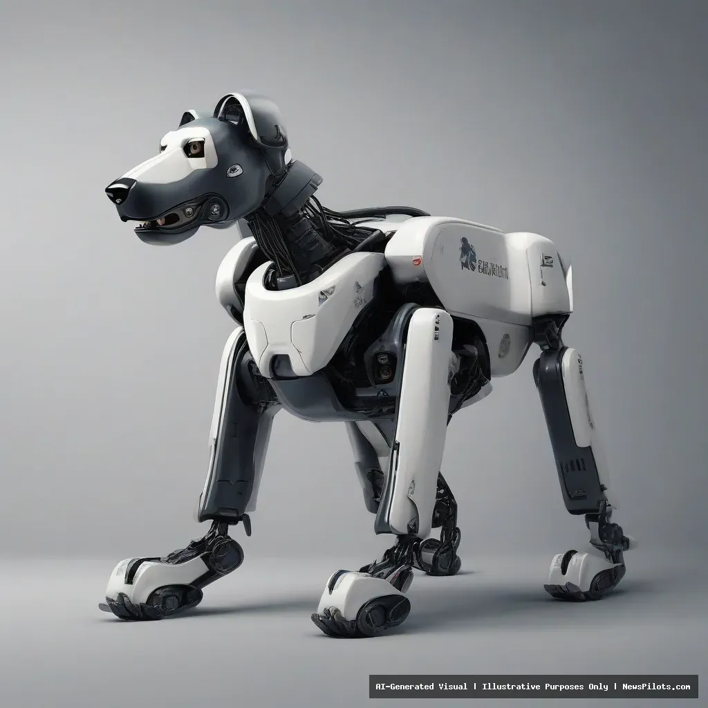 Serbian robot dogs Chinese technology