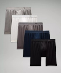 lululemon Men's Always In Motion 7" Long Boxer 5-Pack for + free shipping