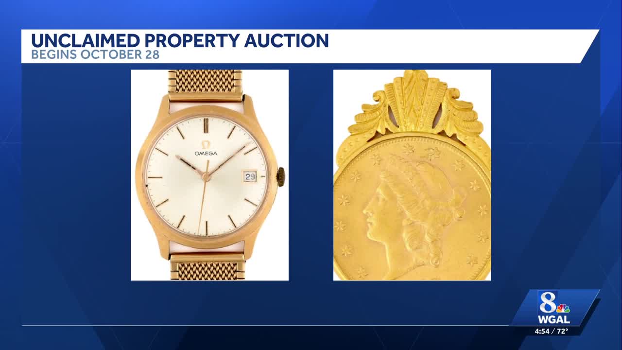 Pennsylvania Treasury to auction unclaimed property online this month