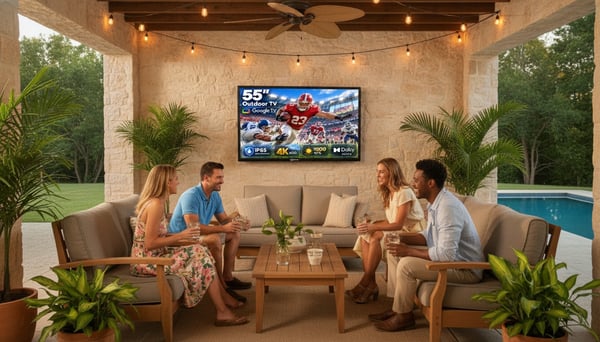 360SPB 55" Outdoor TV Review: $1,499 vs Samsung Terrace