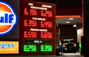 US gasoline supplies hit 12-year low as fuels crisis rages on