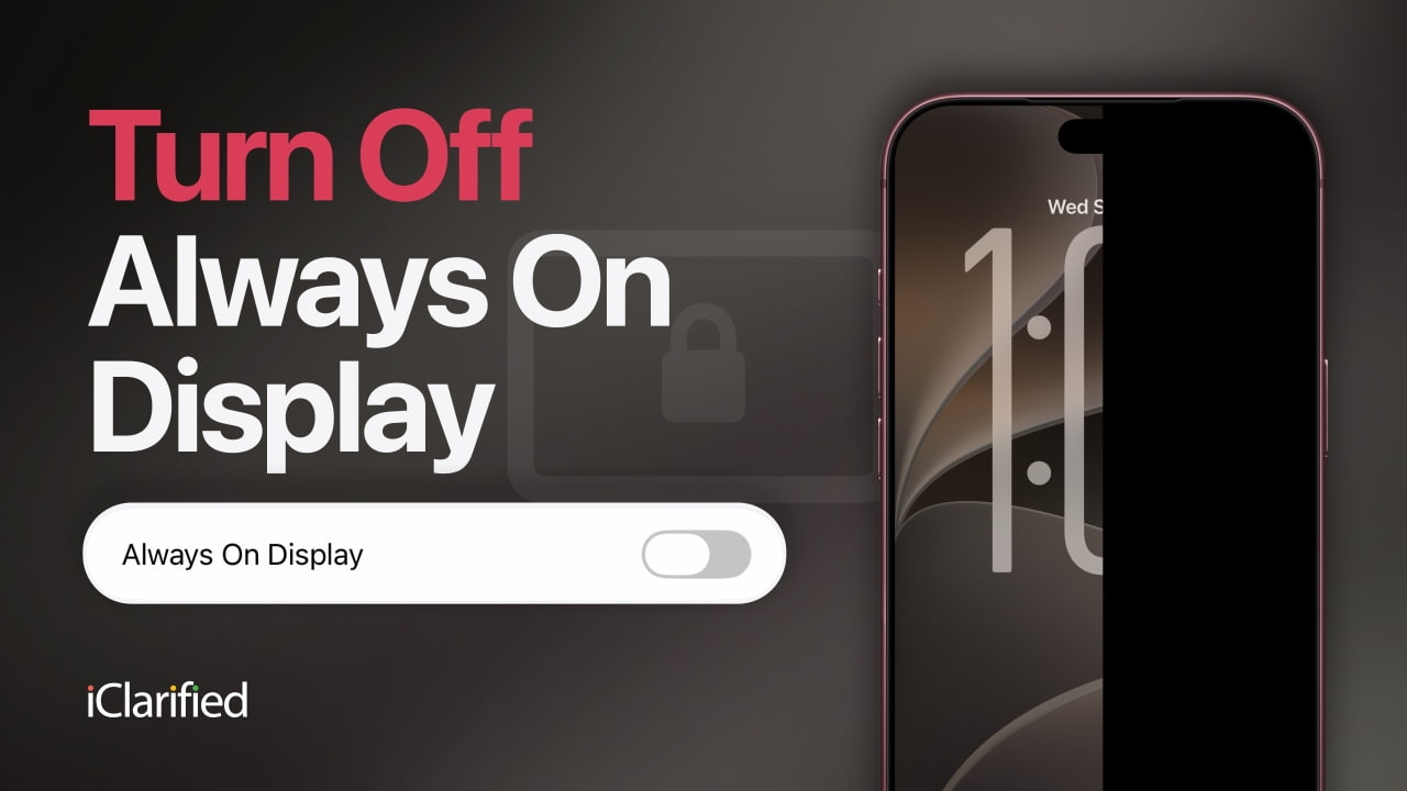 How To Turn Off Always On Display on iPhone [Video]
