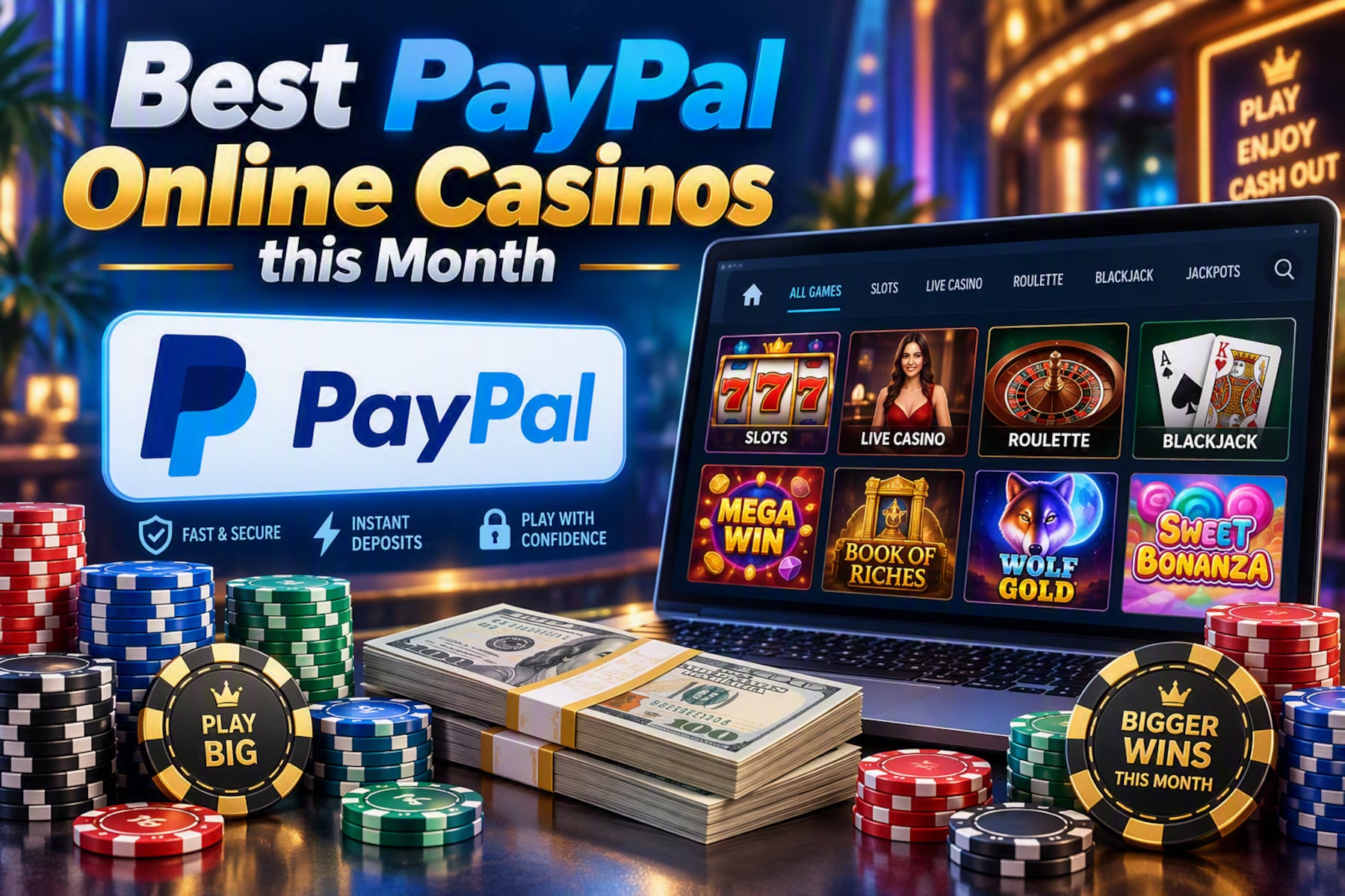 PayPal online casino worth a look at PA licensed sites this month