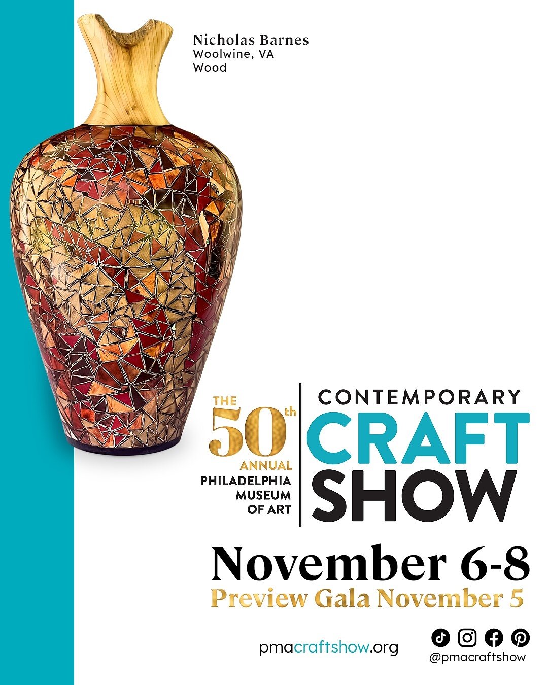 50th Annual Philadelphia Museum of Art Contemporary Craft Show