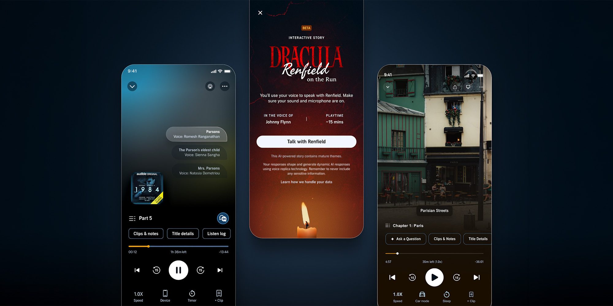 Audible announces AI-powered character guides, interactive stories, more