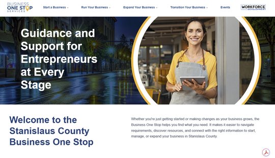 Stanislaus County launches business one stop website to support entrepreneurs