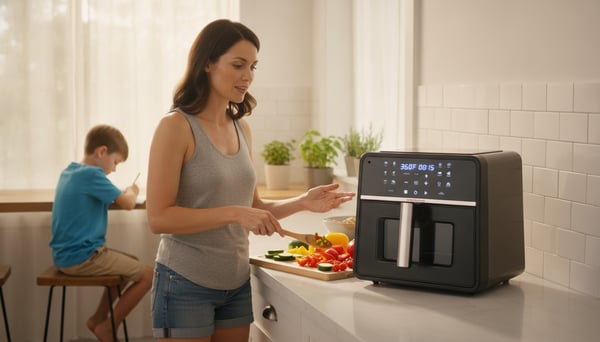 Emerson SmartVoice 10QT Air Fryer Deal: Offline Voice Control